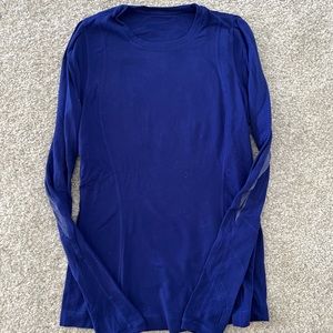 Lululemon Run: Back On Track Long Sleeve Tech
Pigment Blue